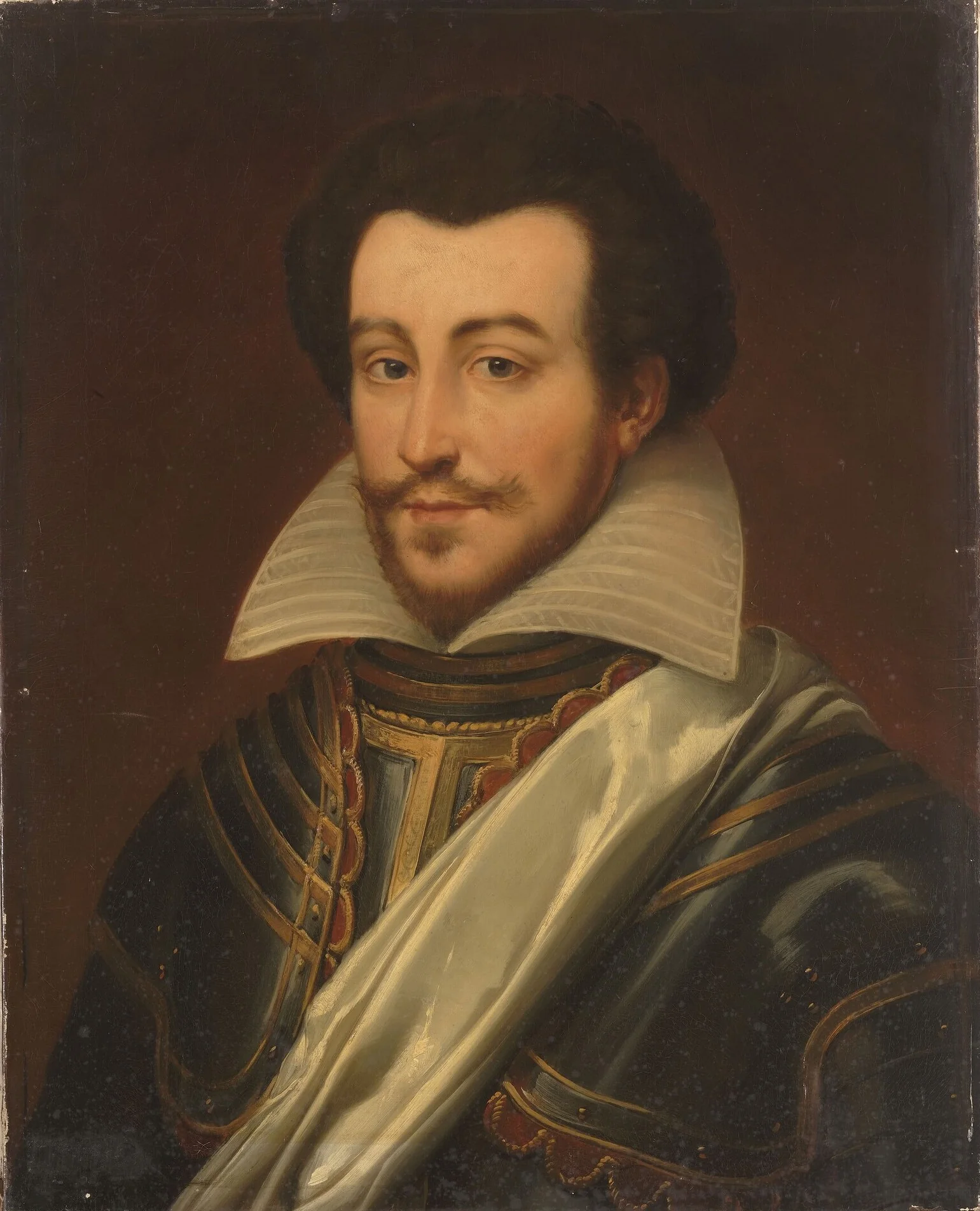 Portrait of Claude de La Trémoïlle, duke of Thouars (1566-1604), detail