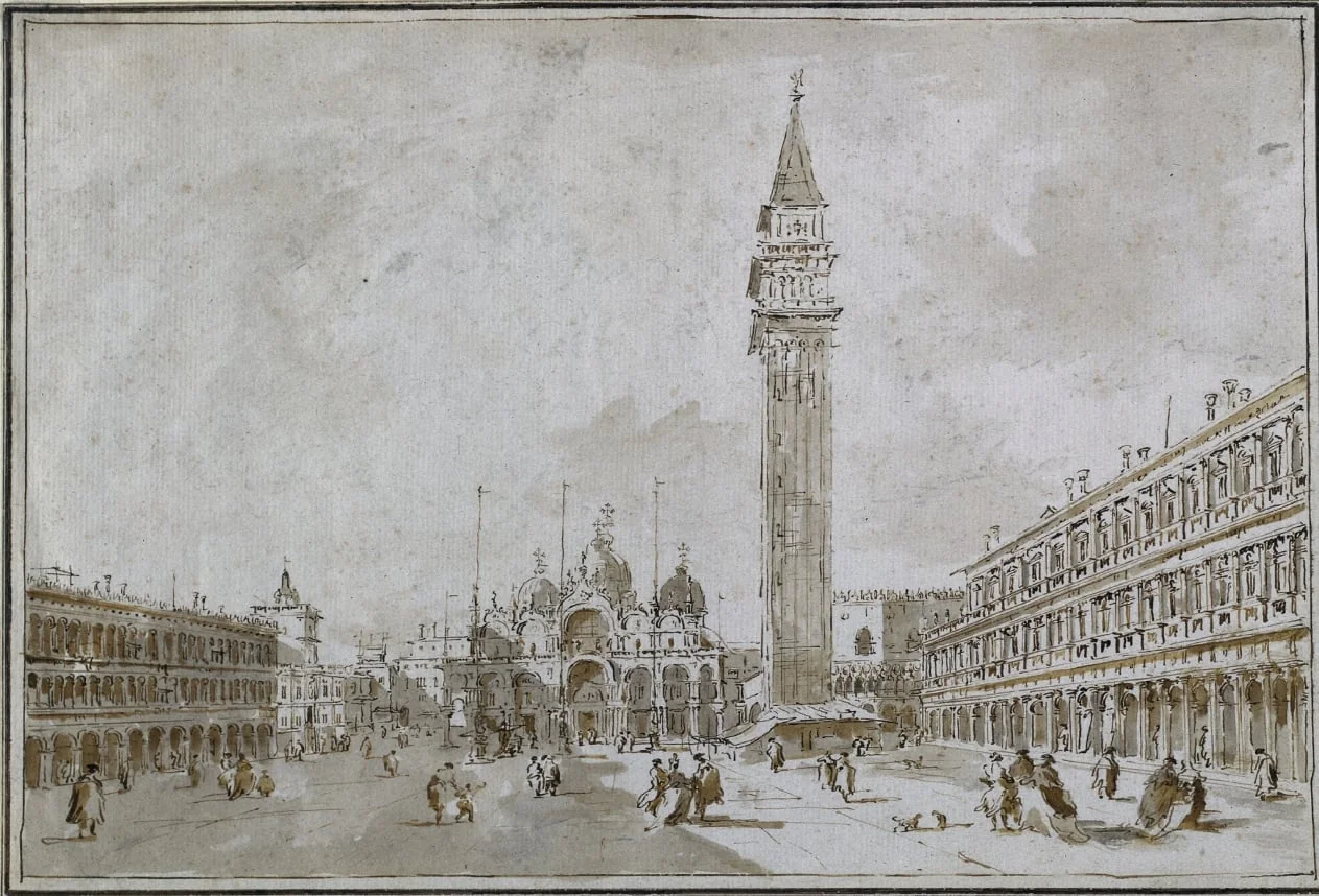 Piazza San Marco, Venice, detail