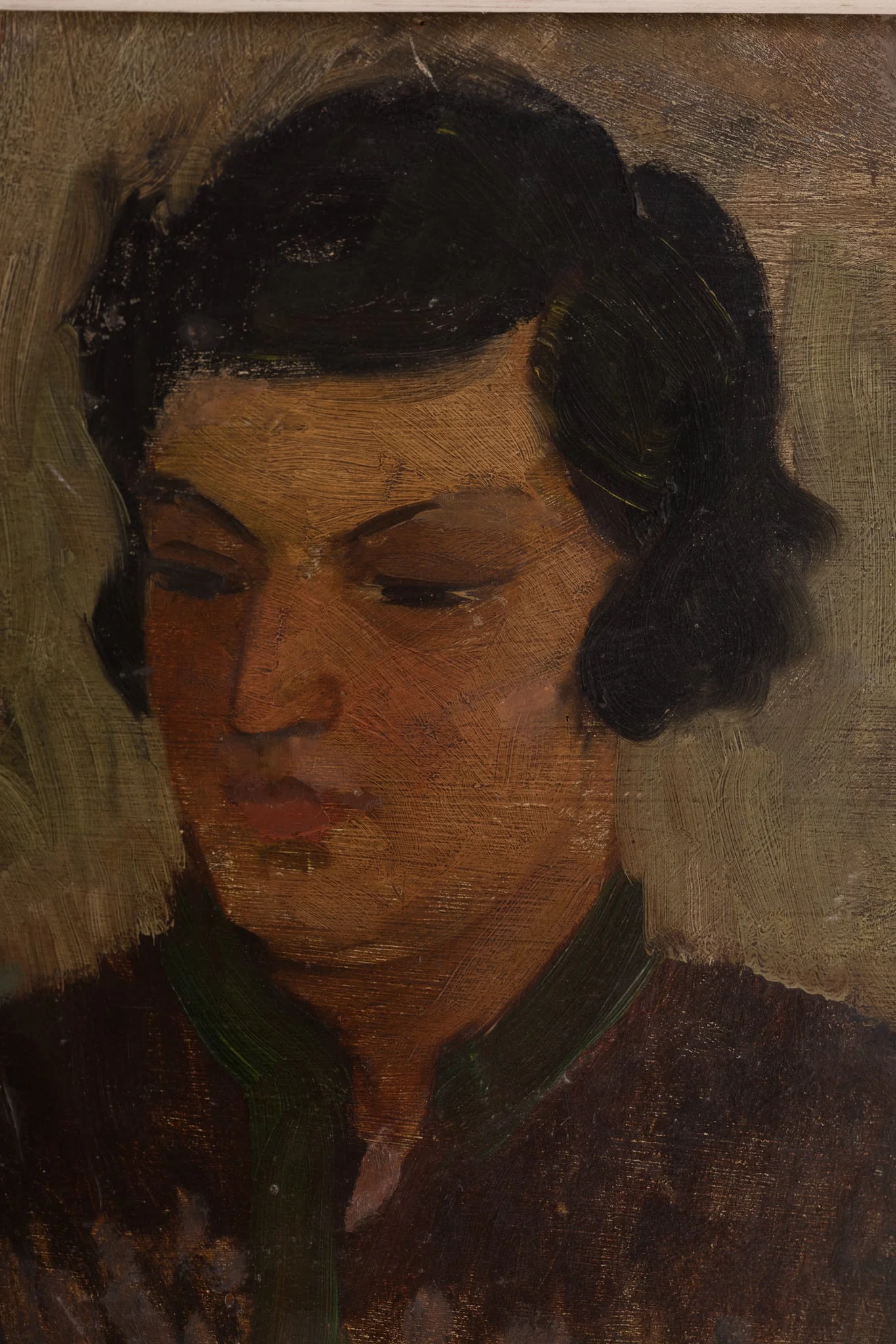 Portretul soției, detail