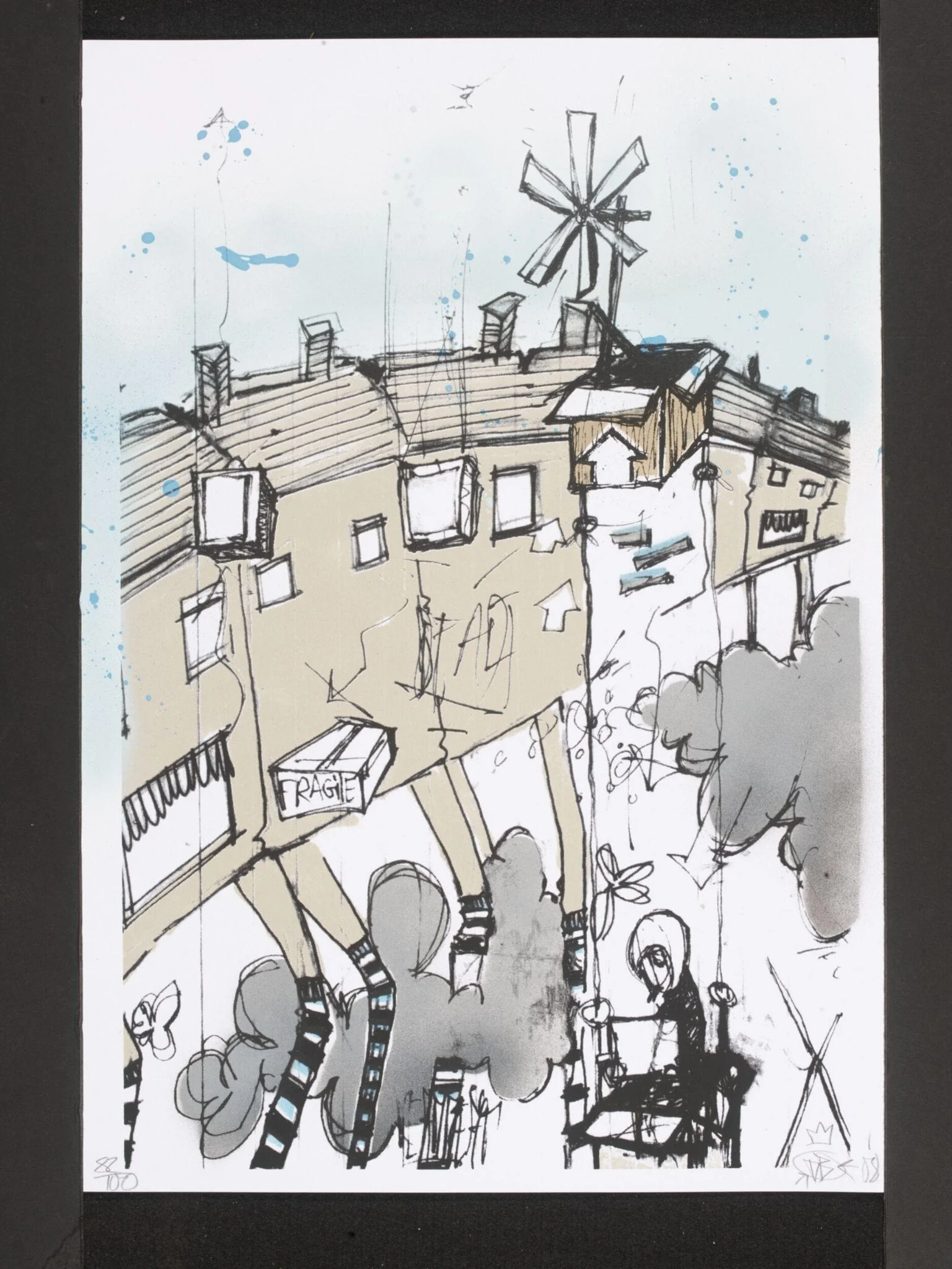 Deadbeat Print 1, detail