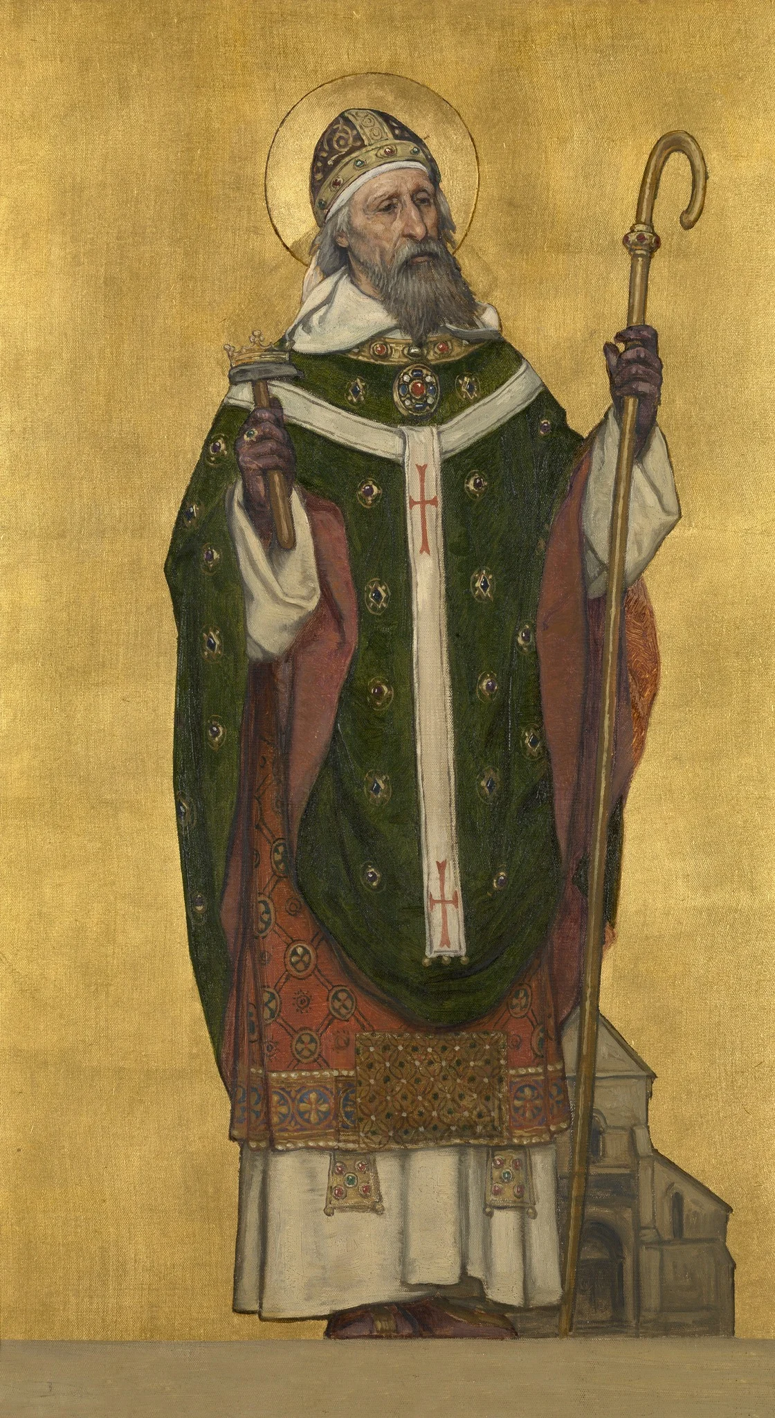 Saint Eloi Bishop of Noyon, detail