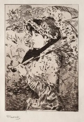 Jeanne: Spring, by Édouard Manet, 1882