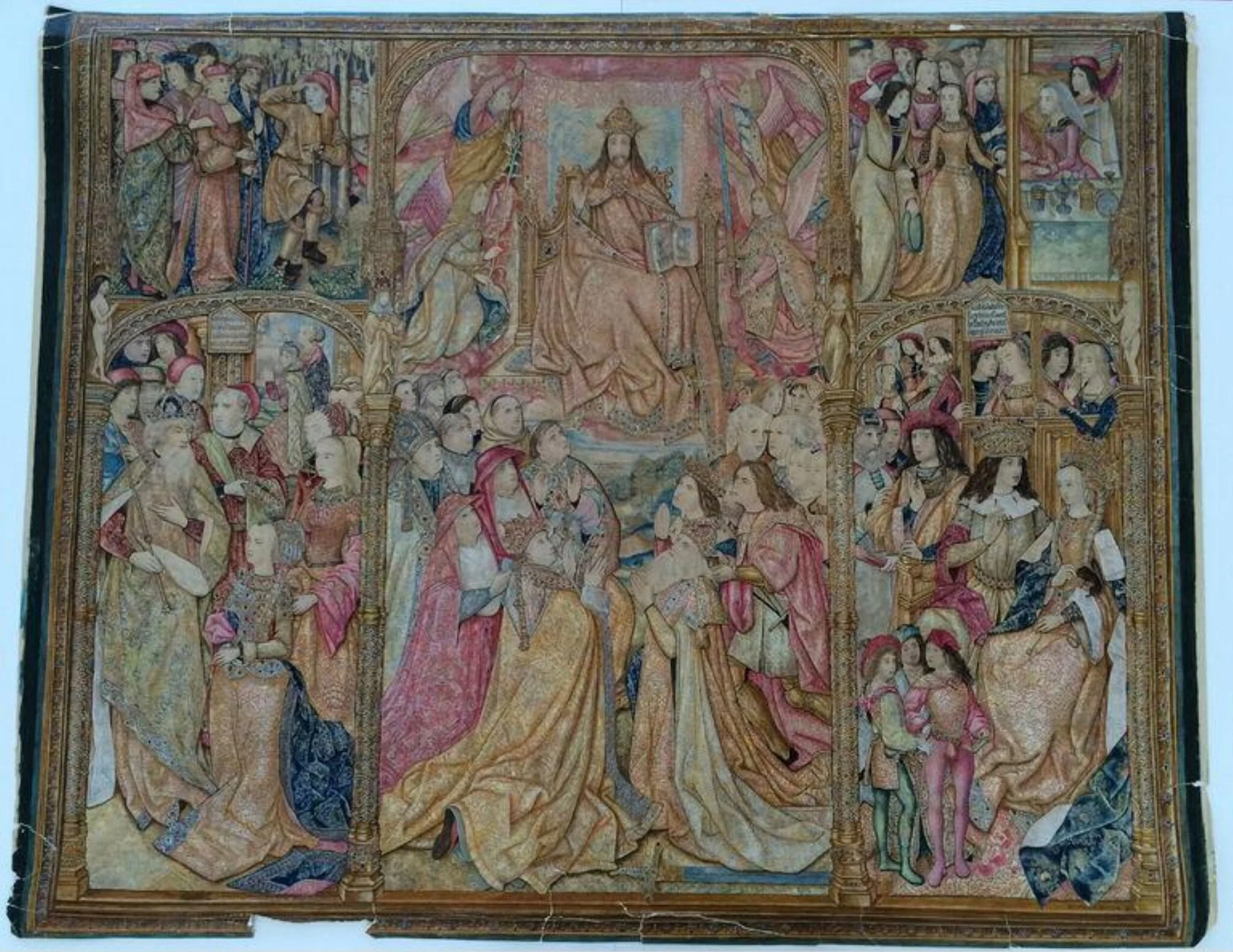 Adoration of the Eternal Father, detail