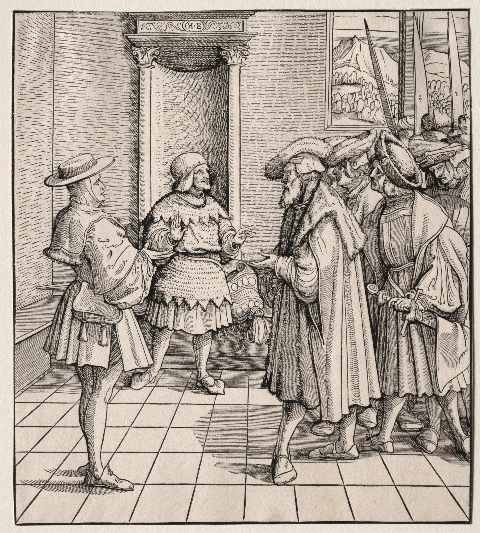 The Bad Advice of One Little Man to Another, detail