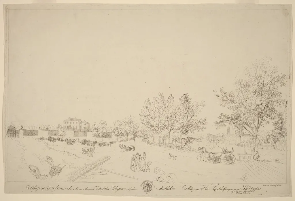 Forsmarck, by Elias Martin, ink, 1778