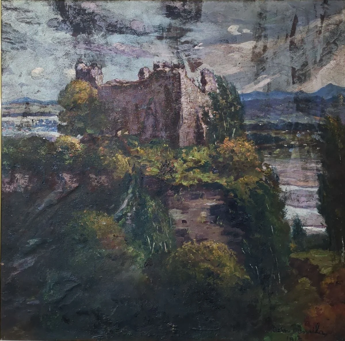 Cetatea Neamțului, detail