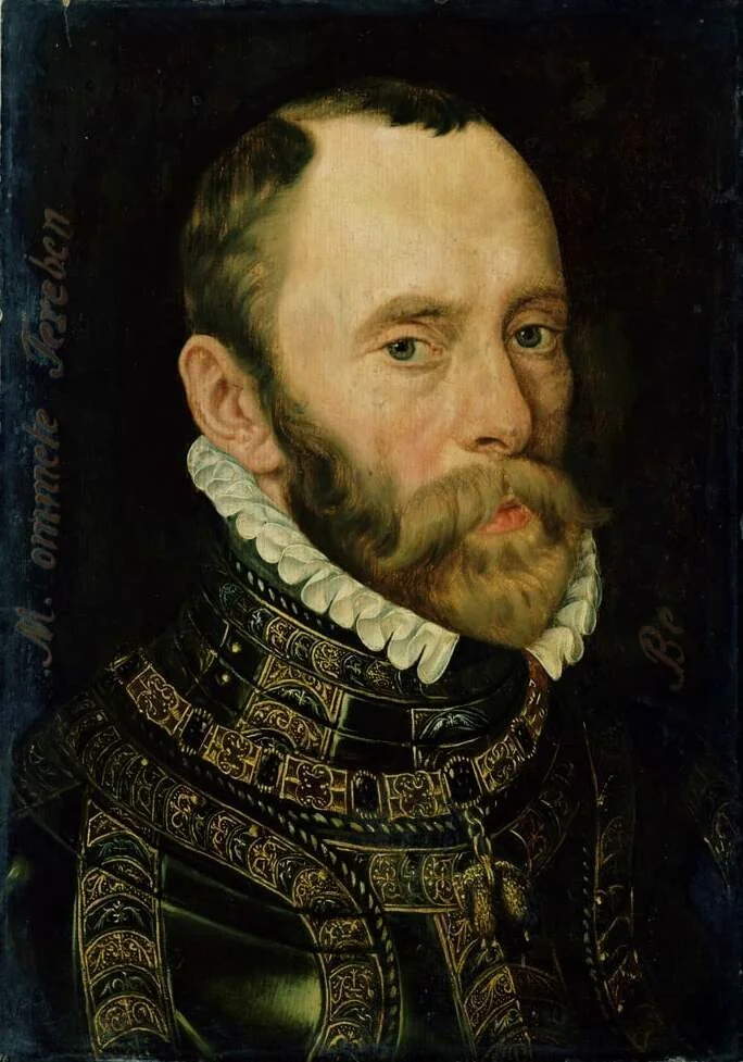 Portrait of Philippe de Montmorency, Count of Hoorn, detail