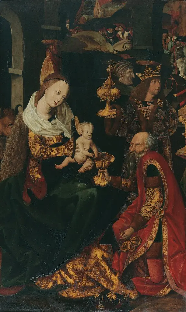 Adoration of the Magi, by Master of the Habsburgs, unspecified, 1506