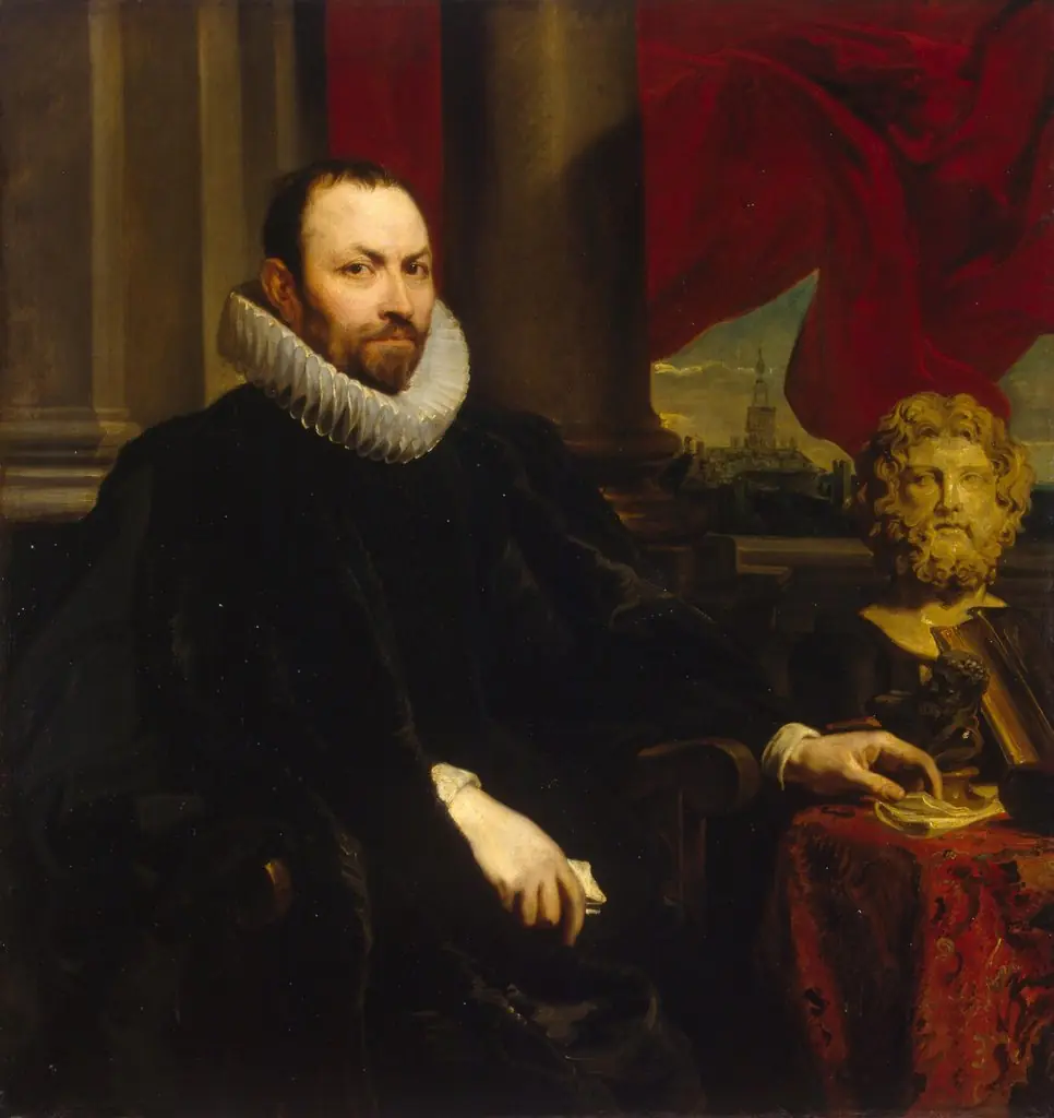 Portrait of Nicolaes Rockox (1560-1640), by Anthony van Dyck, oil, 1621
