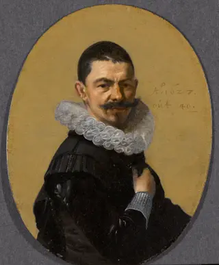 Portrait of a man, by Willem Cornelisz Duyster, oil, 1627