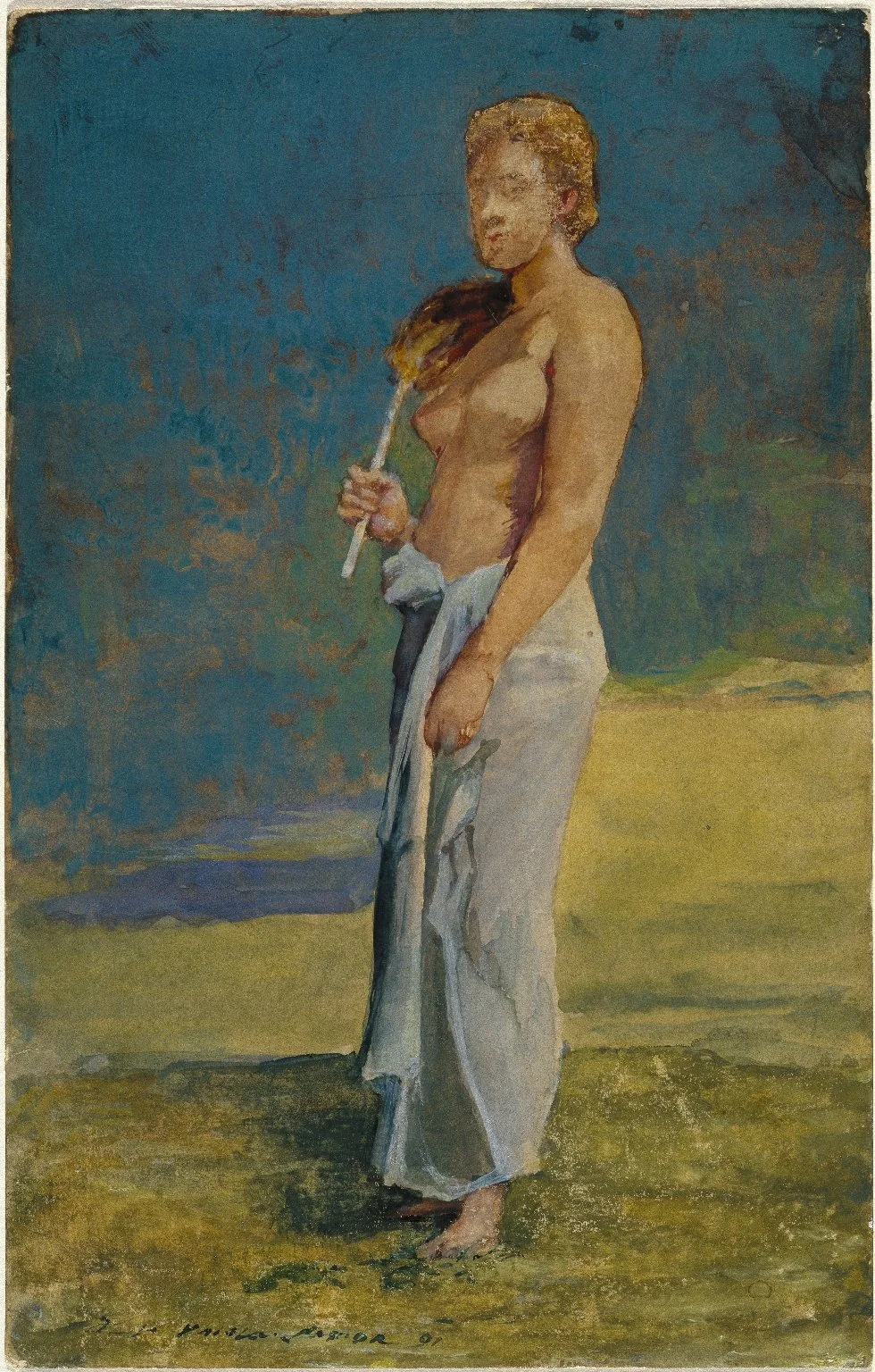 Samoan Lady, detail
