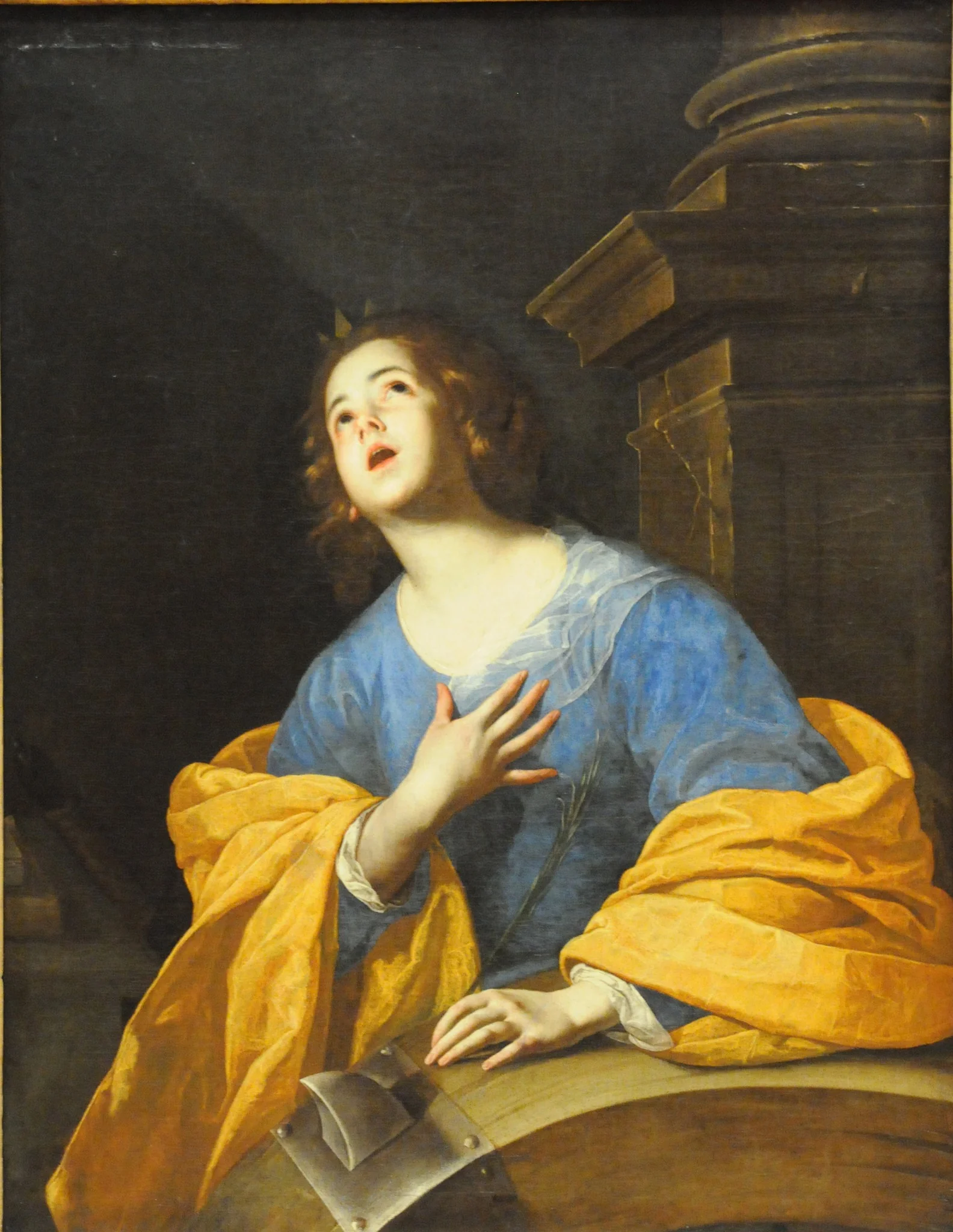 Saint Catherine of Alexandria, detail