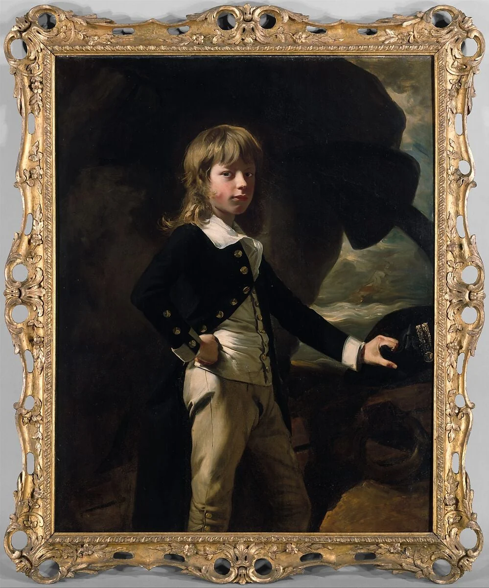 Midshipman Augustus Brine, detail
