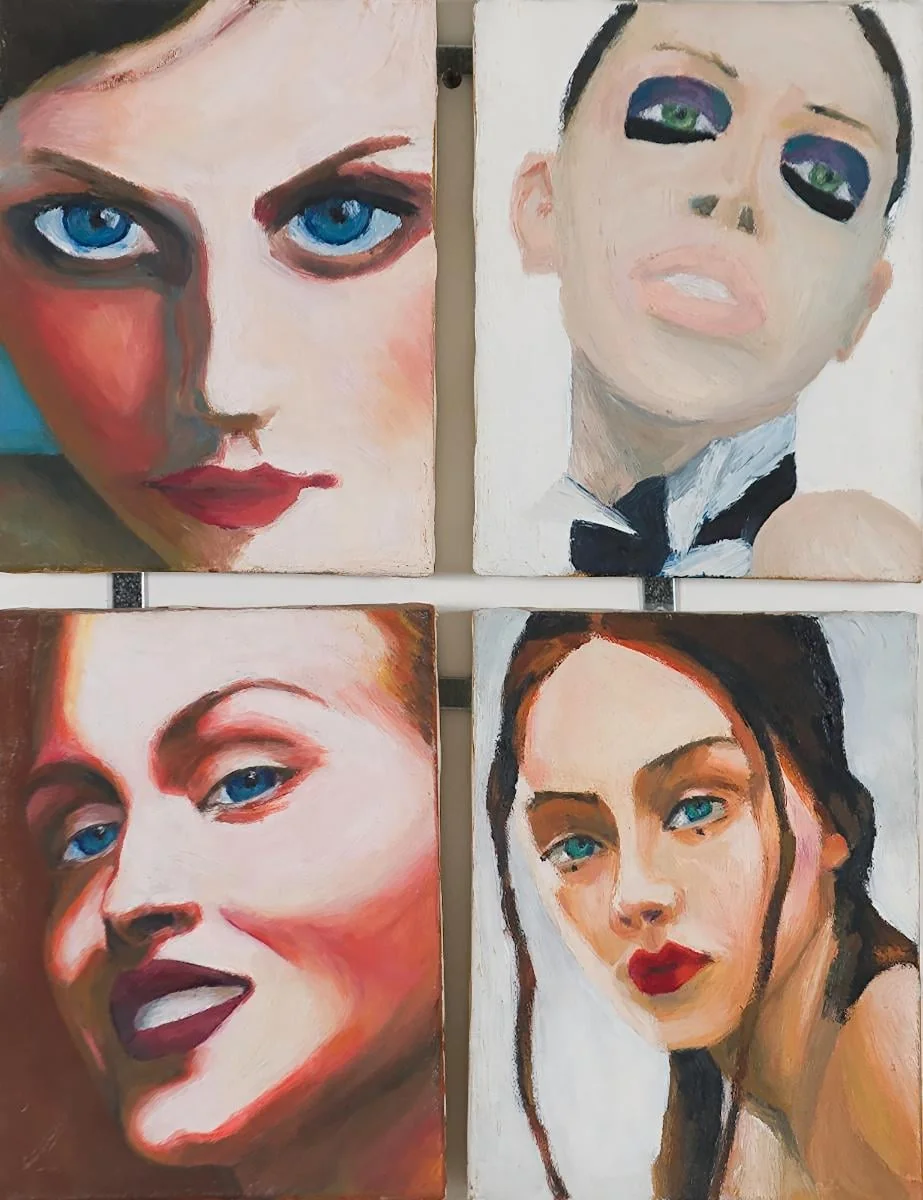 Portraits, detail