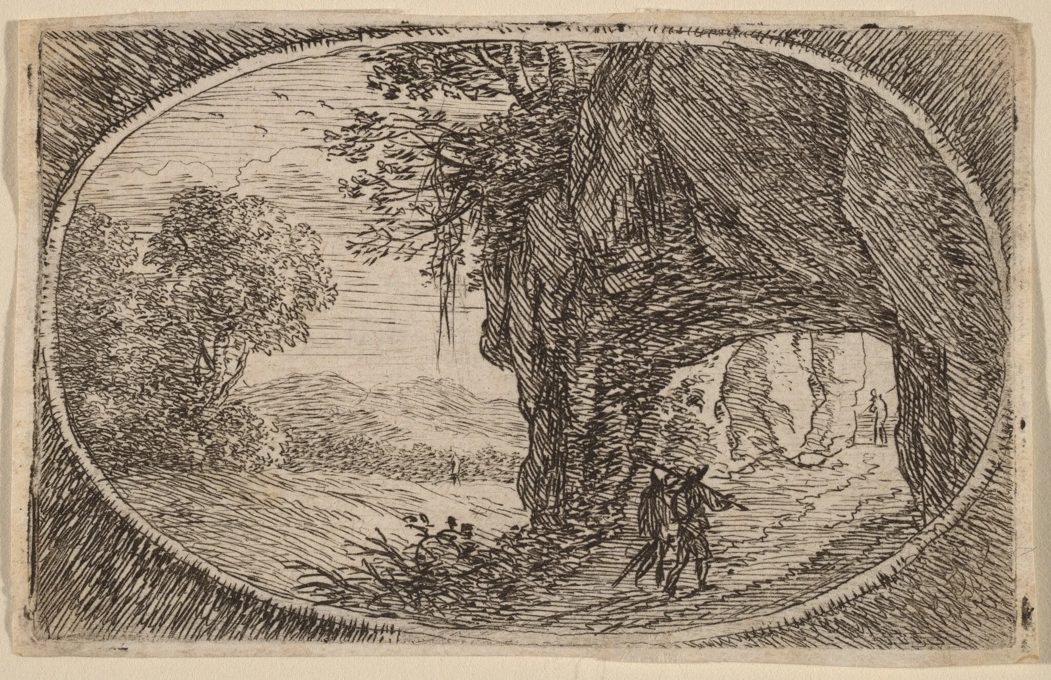 The Path through the Rock, detail