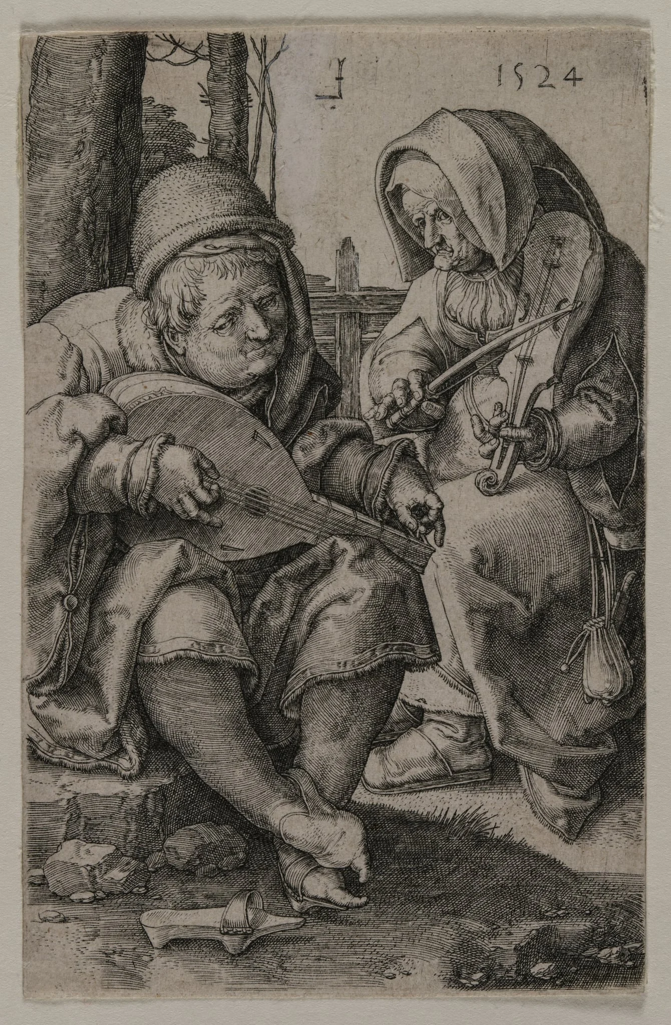 The Musicians, detail