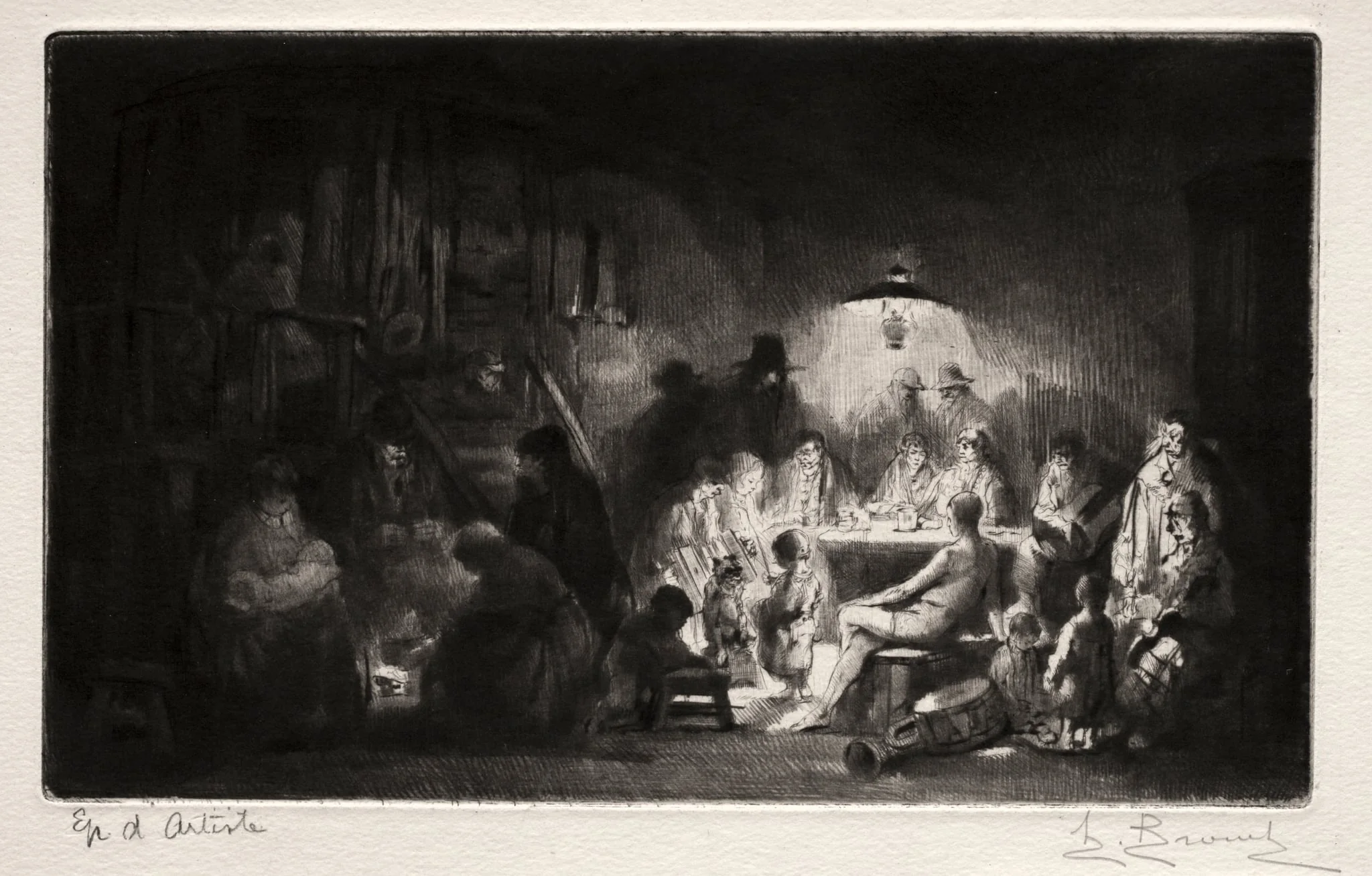 The Franconian Circus, detail