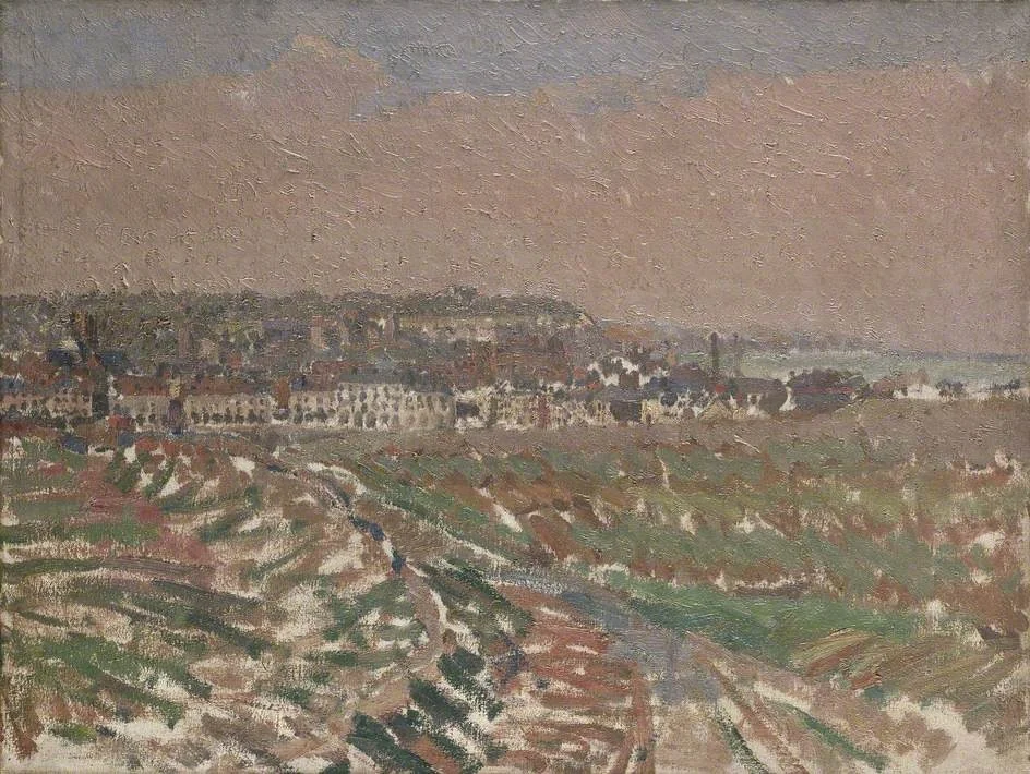 Dieppe from the West, detail