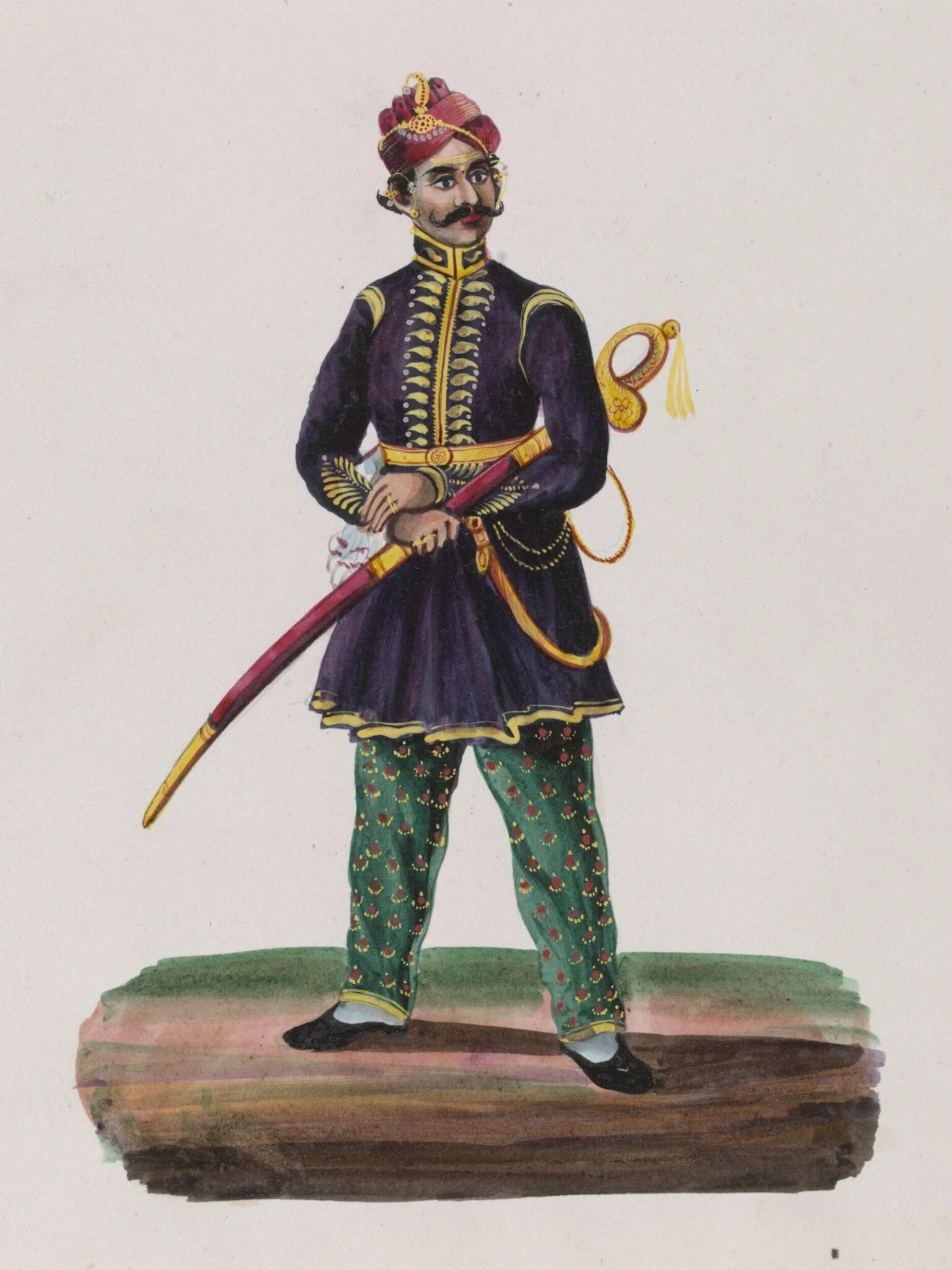 A Nobleman, detail