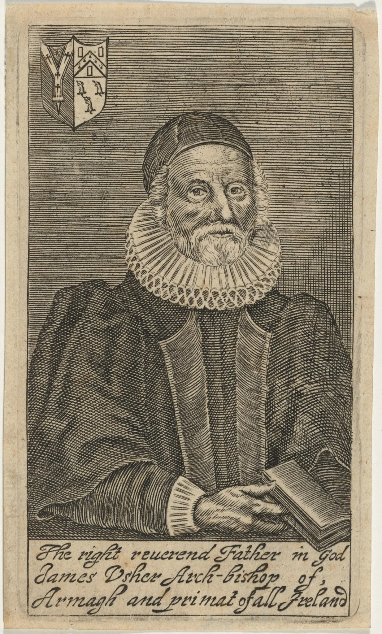 James Ussher, Archbishop of Armagh, detail