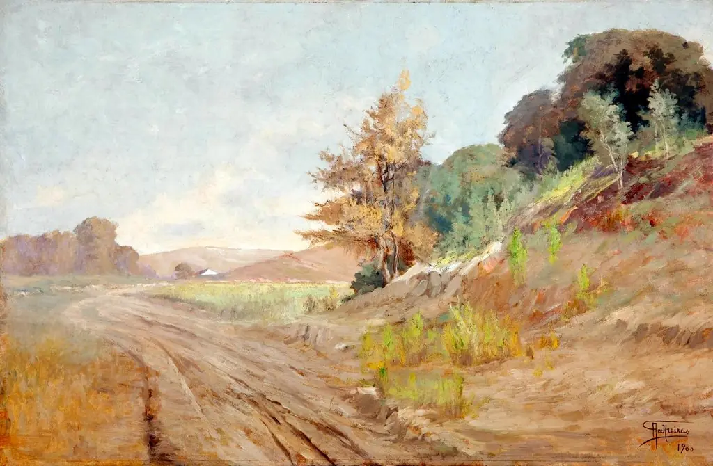 Hazy Day, by Antônio Parreiras, oil, 1900