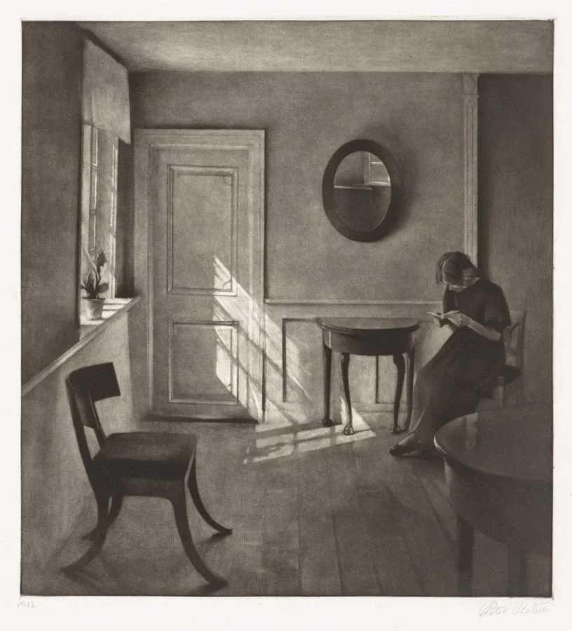 Sunshine in an Interior, detail