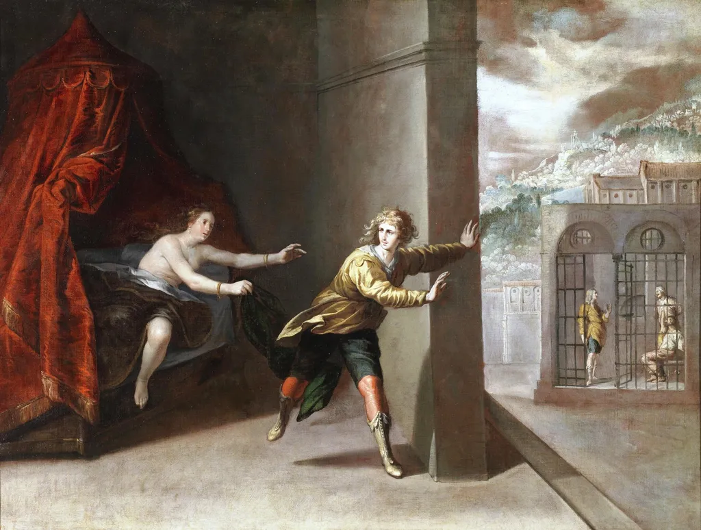 Joseph’s Chastity, by Antonio del Castillo y Saavedra, oil, 1650