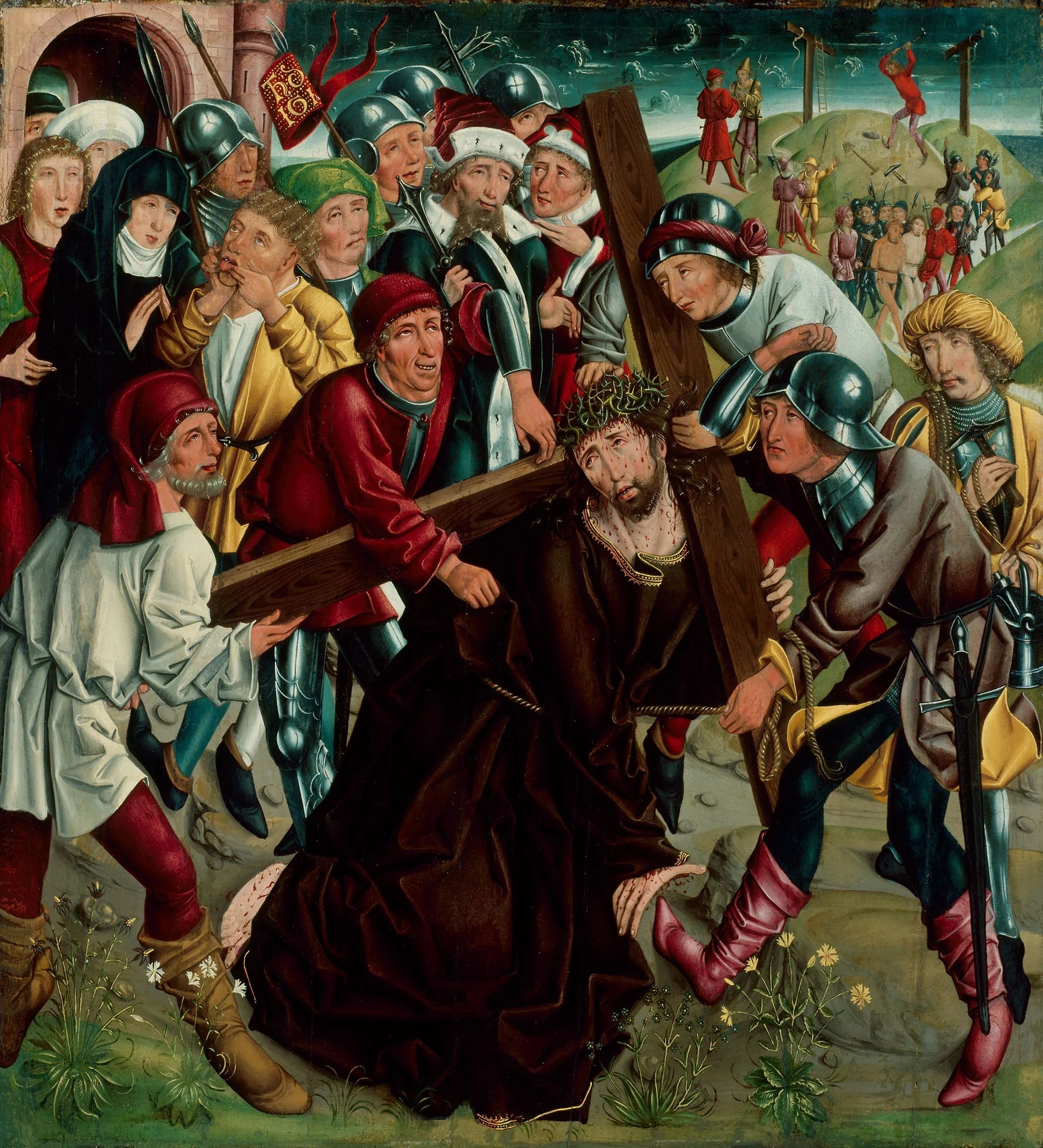 Christ Carrying the Cross, detail