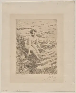 Wet, by Anders Zorn, 1911