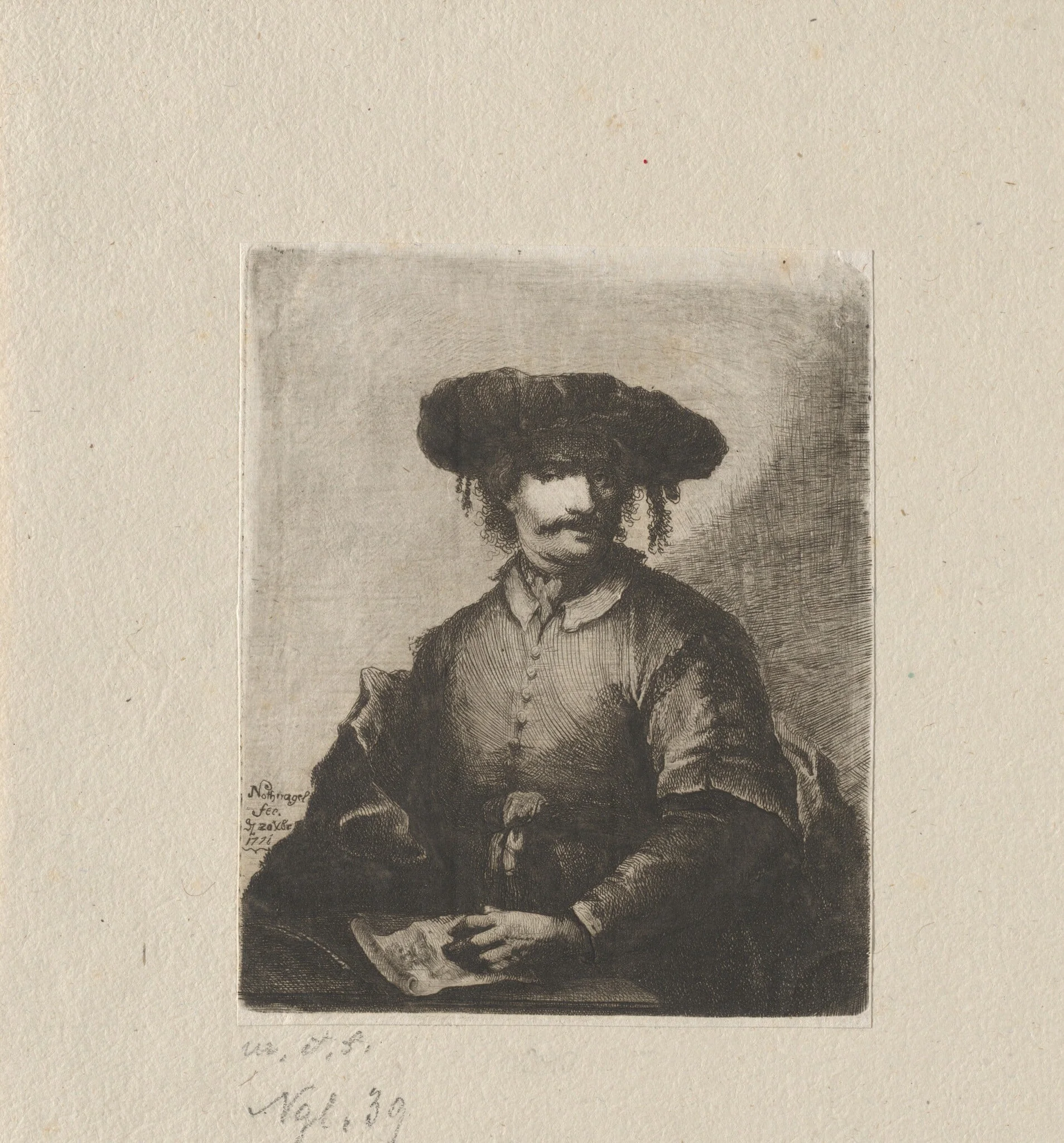 Self-Portrait, detail