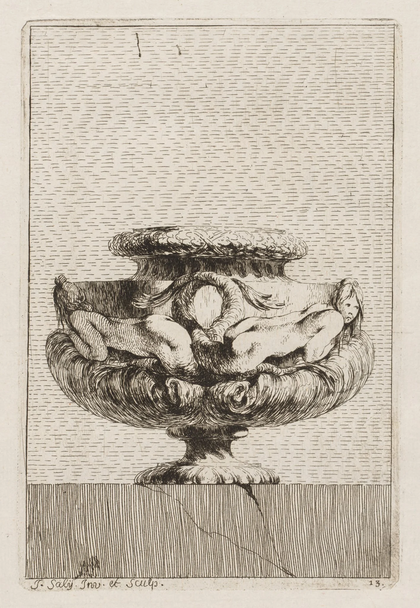 Suite of Vases: Plate 13, detail