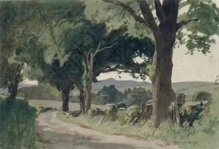 Untitled, by Berenger Benger, watercolor, 1890