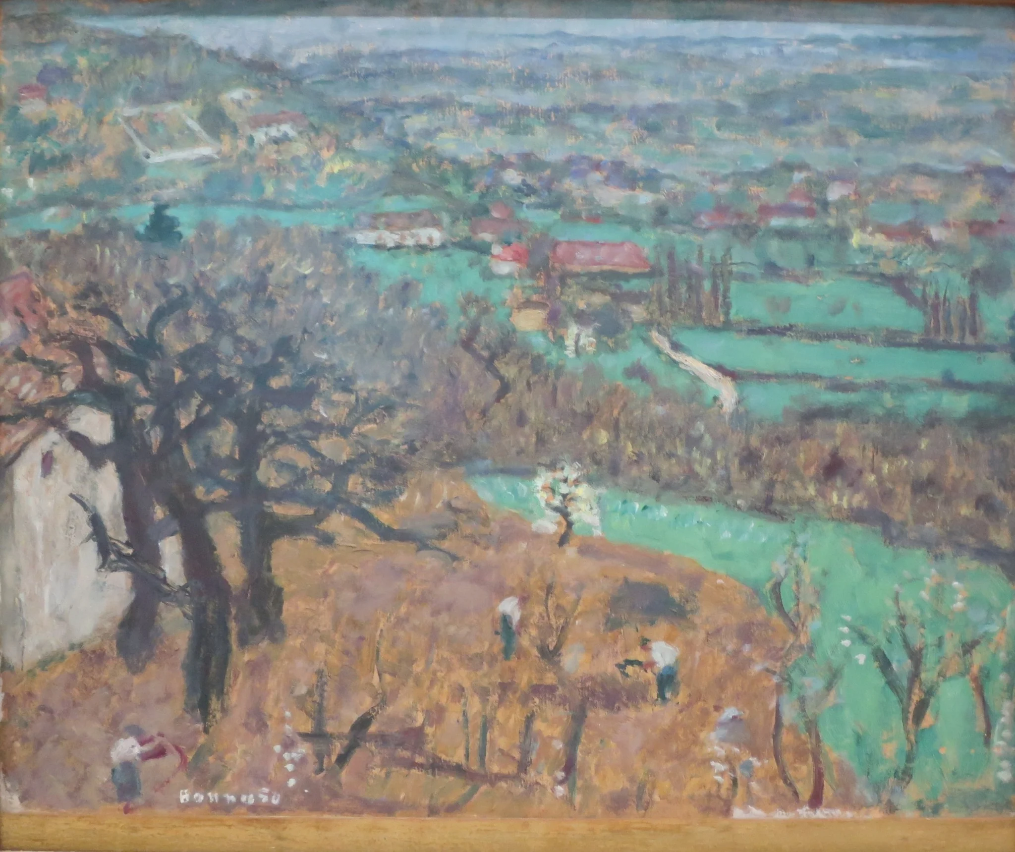 Dauphine Landscape, detail