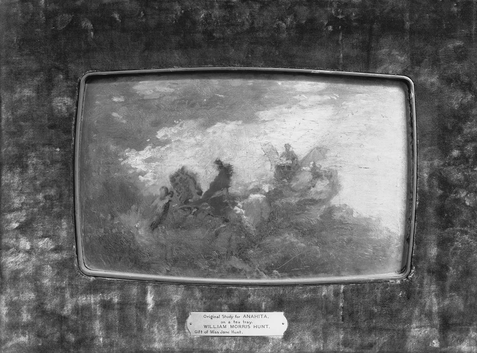 Study for The Flight of Night, detail