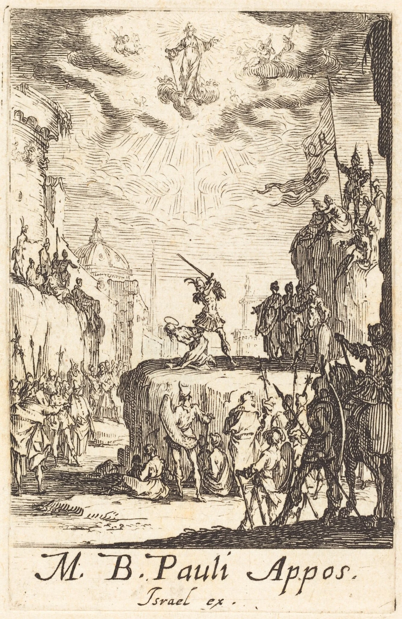 The Martyrdom of Saint Paul, detail