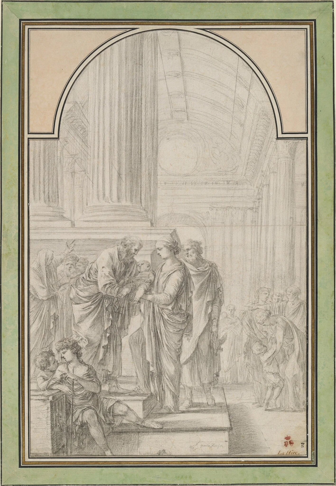 The Presentation in the Temple, detail