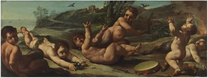Bacchanalian Boys and Satyrs
