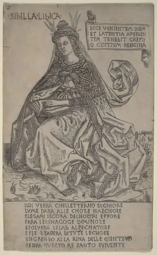 Libyan Sibyl, by Baccio Baldini