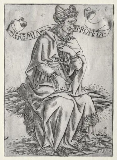 The Prophets: Jeremiah, by Baccio Baldini