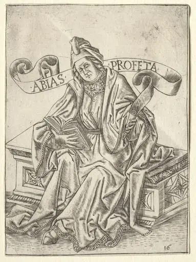 The Prophets: Obadiah, by Baccio Baldini