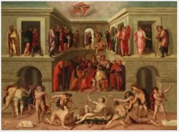 The Martyrdom of Saint Lawrence, by Baccio Bandinelli