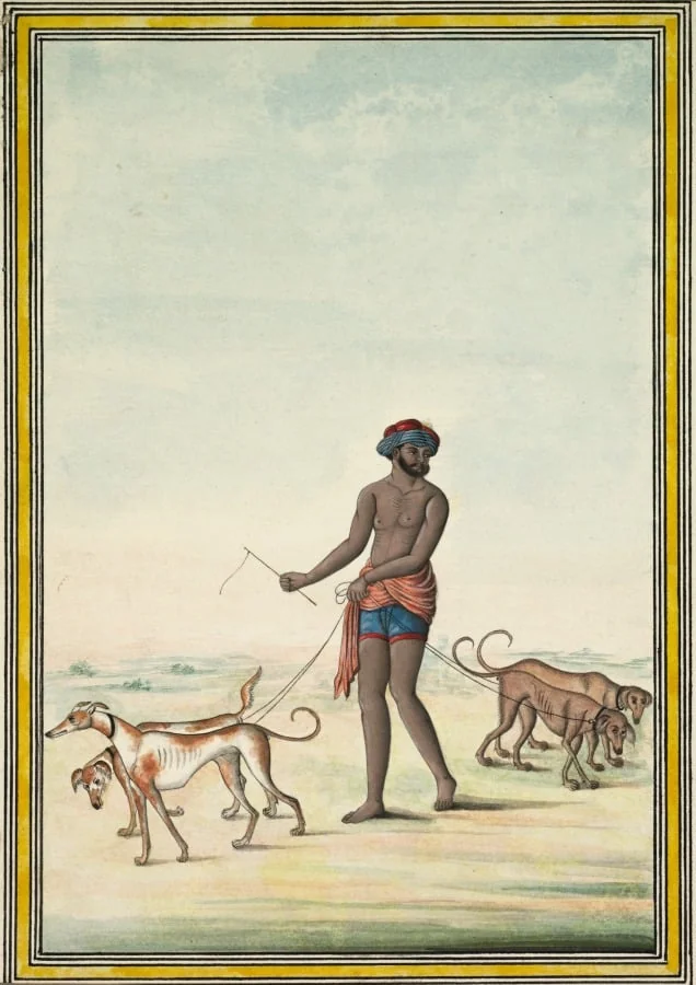 Dog Walker, detail