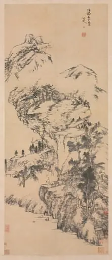 Landscape after Guo Zhongshu, by Bada Shanren