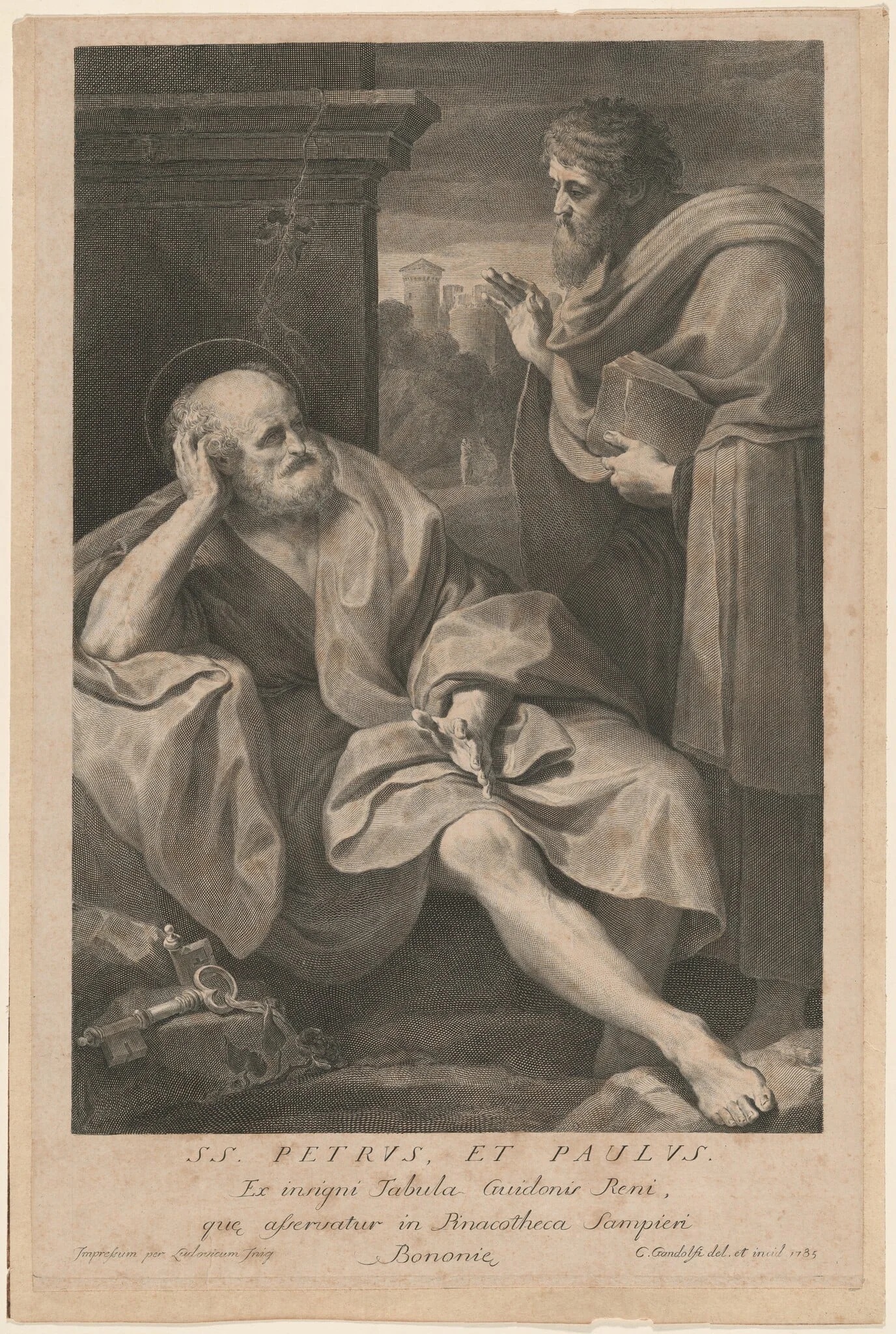 Saints Peter and Paul, detail