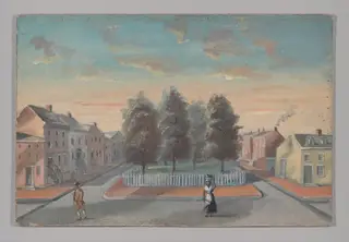 Baked Pears in Duane Park, by William P. Chappel