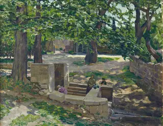 Bakhchisaray. By the well, by Apollinary Vasnetsov
