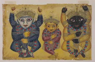 Balabhadra, Subhadra and Jagannatha