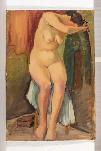 Nud de femeie, by Bălan Viorica