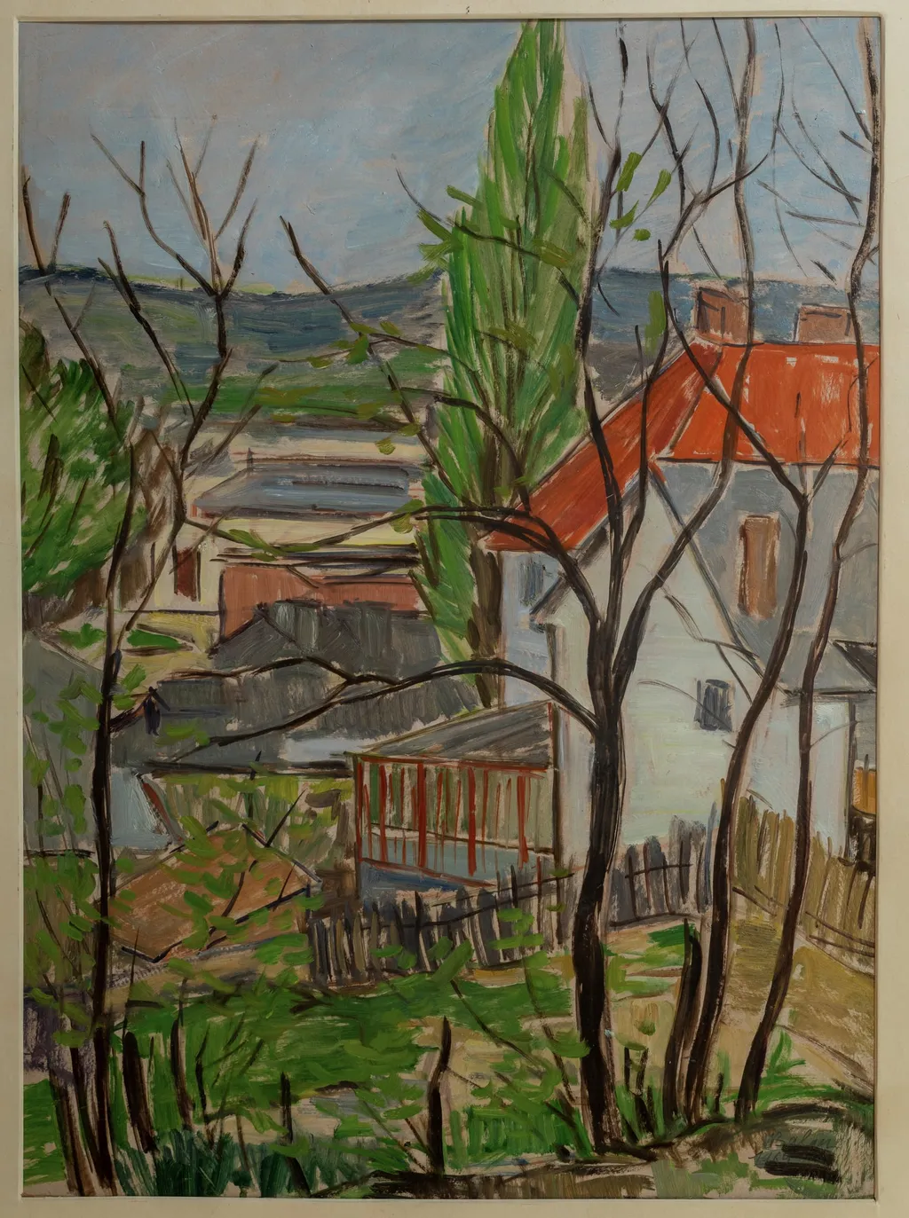 Peisaj urban - Iași, by Bălan Viorica, unspecified, 1964