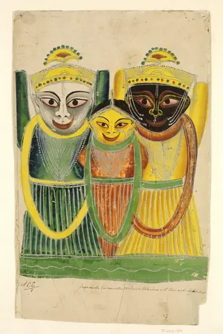 Balbhadra, Subhadra and Jagannatha